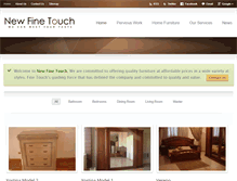 Tablet Screenshot of newfinetouch.com